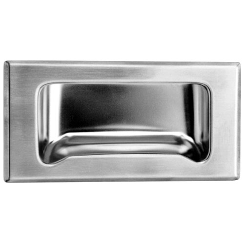 (image for) Standard Keil 1262-1010-1283 PULL,RECESSED RECTANGULR,S/S